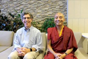 Richard Davidson und Yongey Mingyur Rinpoche